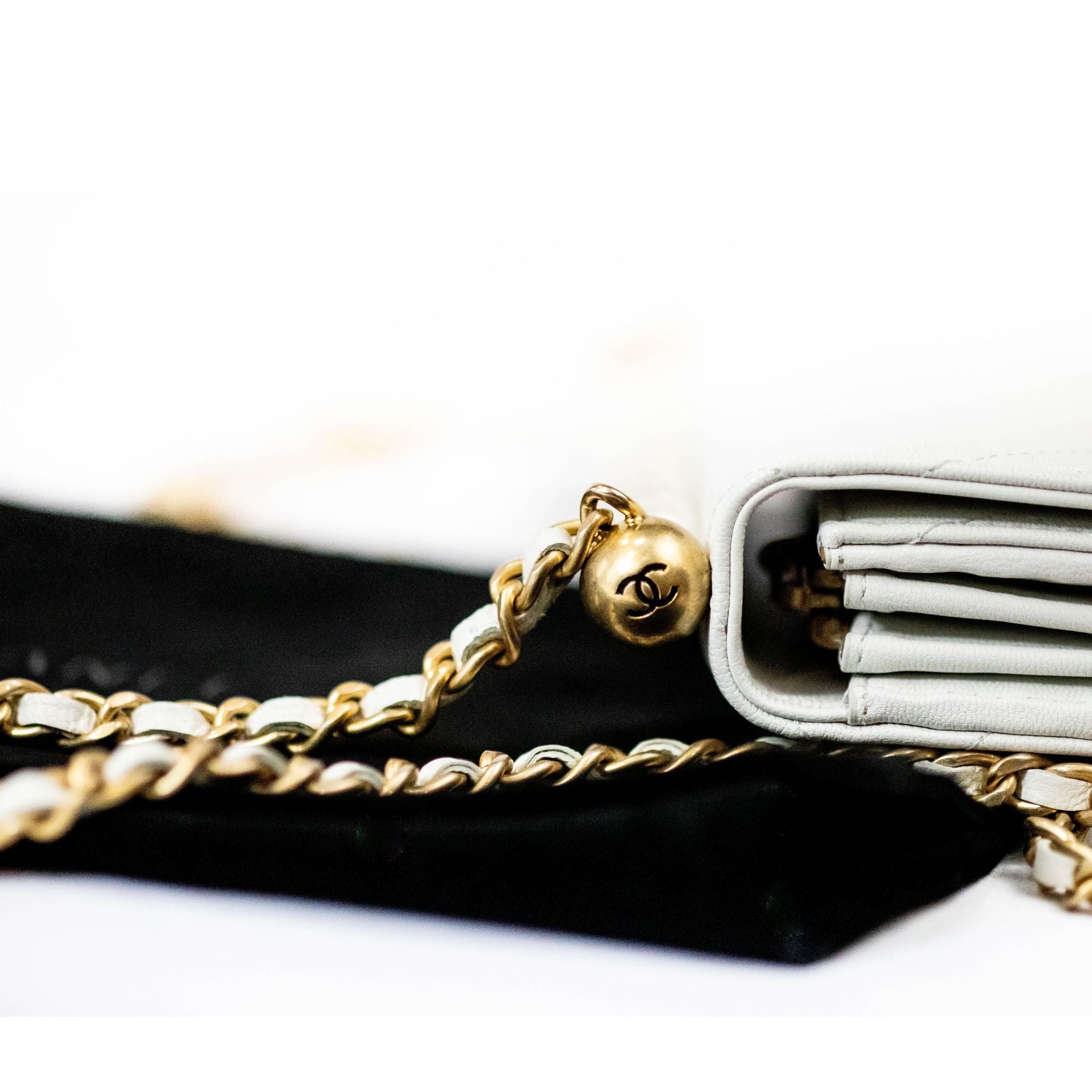 Chanel Chic Pearls Clutch with Chain - SOLD