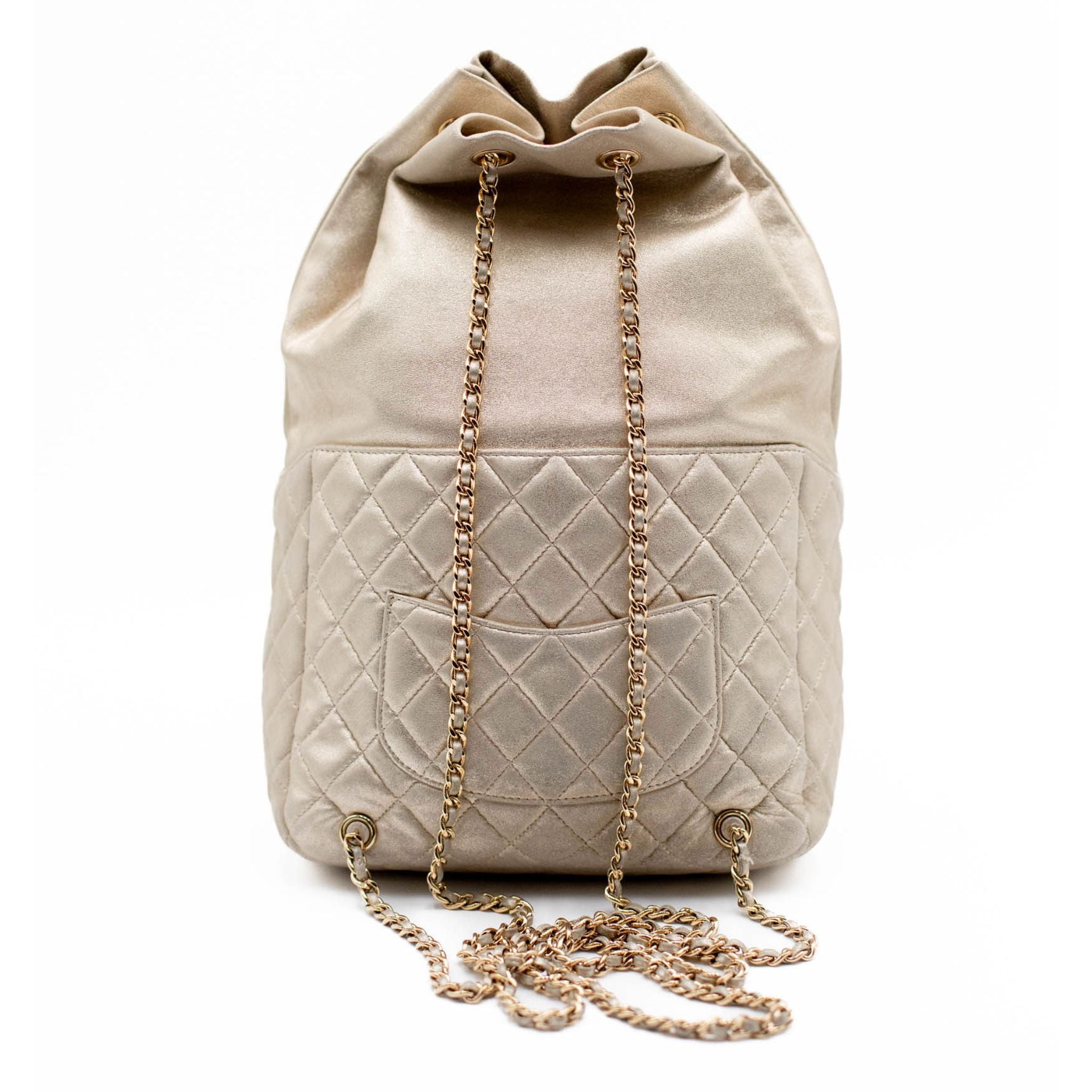 Chanel Seoul Gold Lambskin Backpack - SOLD