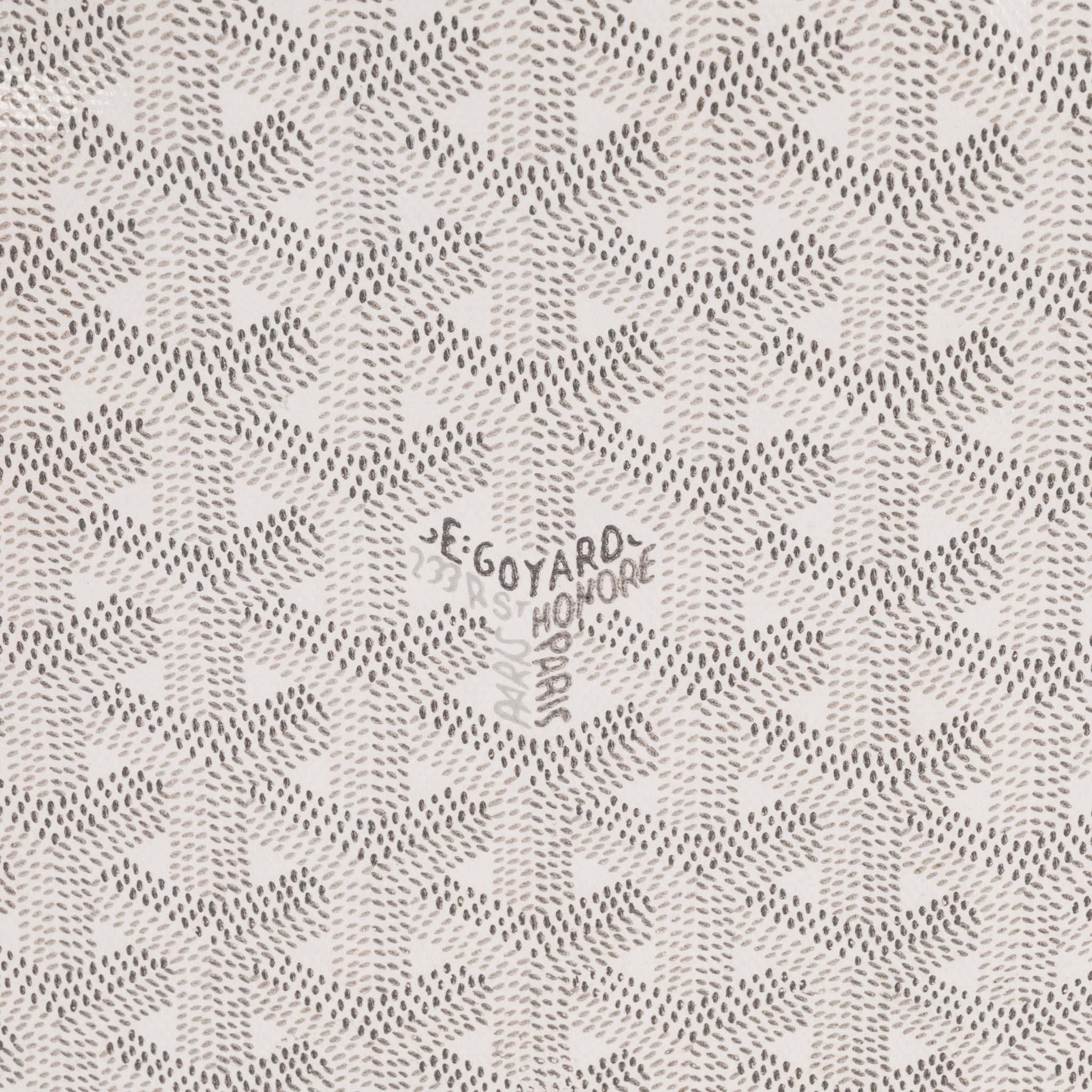 Goyard St. Louis GM Tote Handbag with pouch - White - SOLD