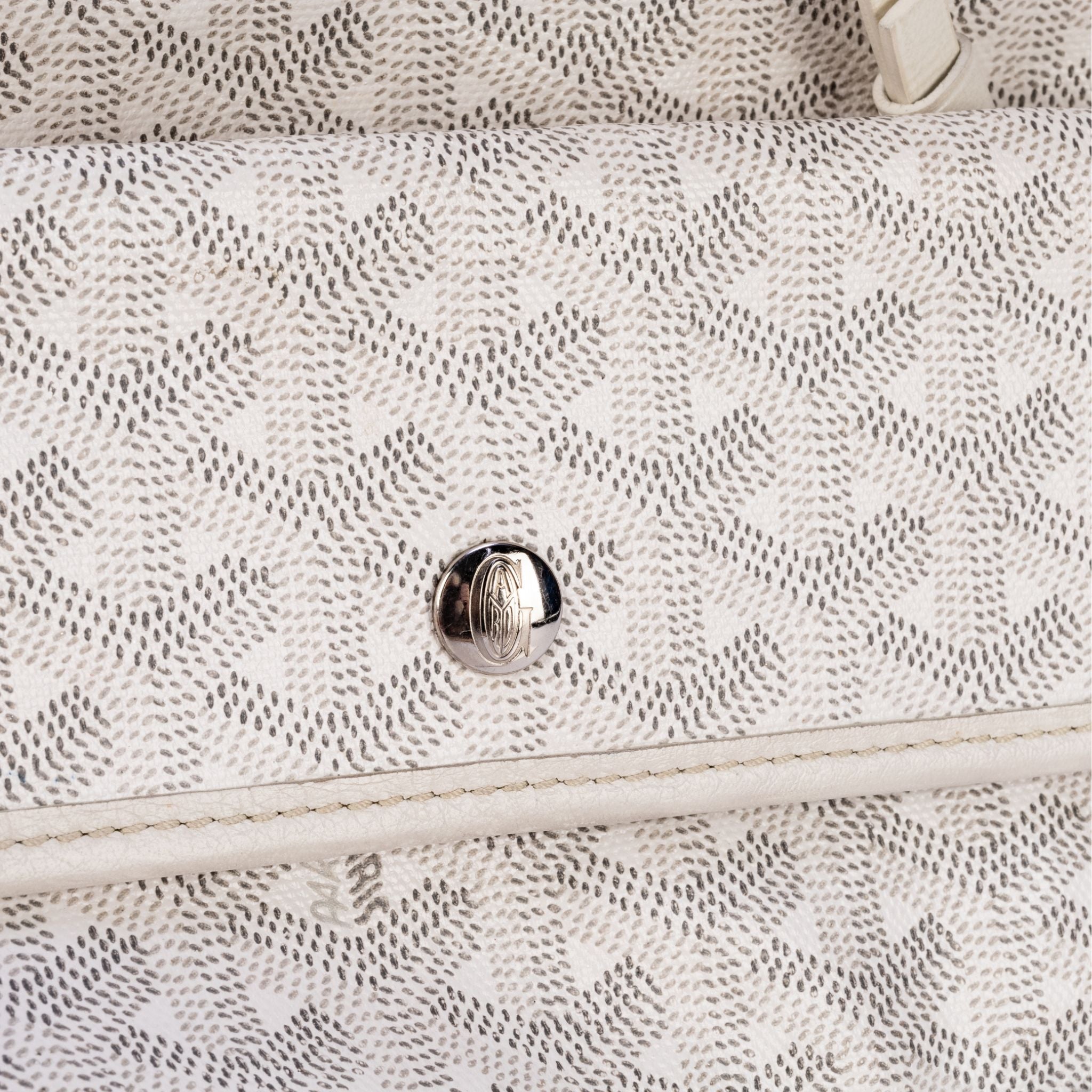 Goyard St. Louis GM Tote Handbag with pouch - White - SOLD