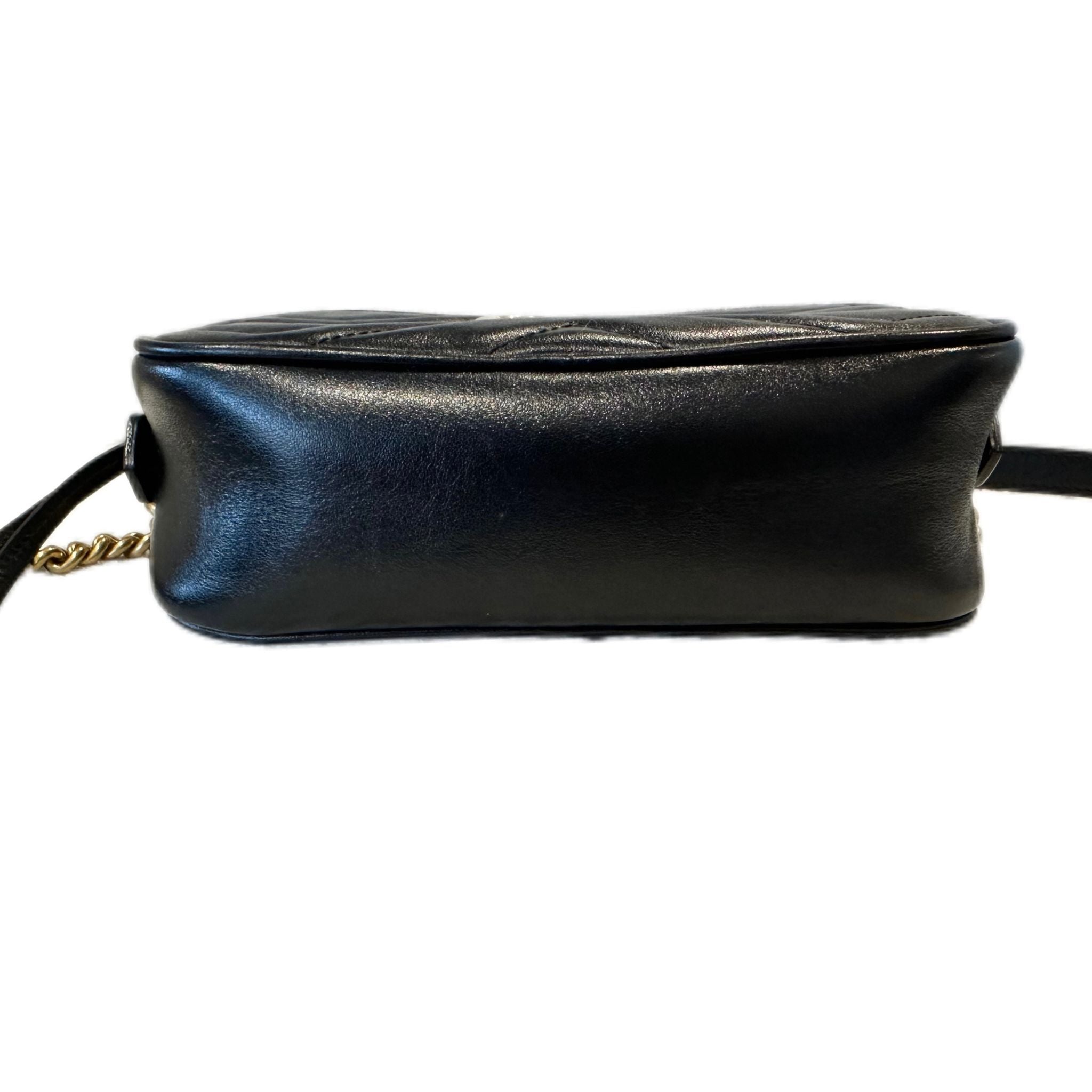 Gucci GG Marmont Matelasse Shoulder Bag - Black - SOLD