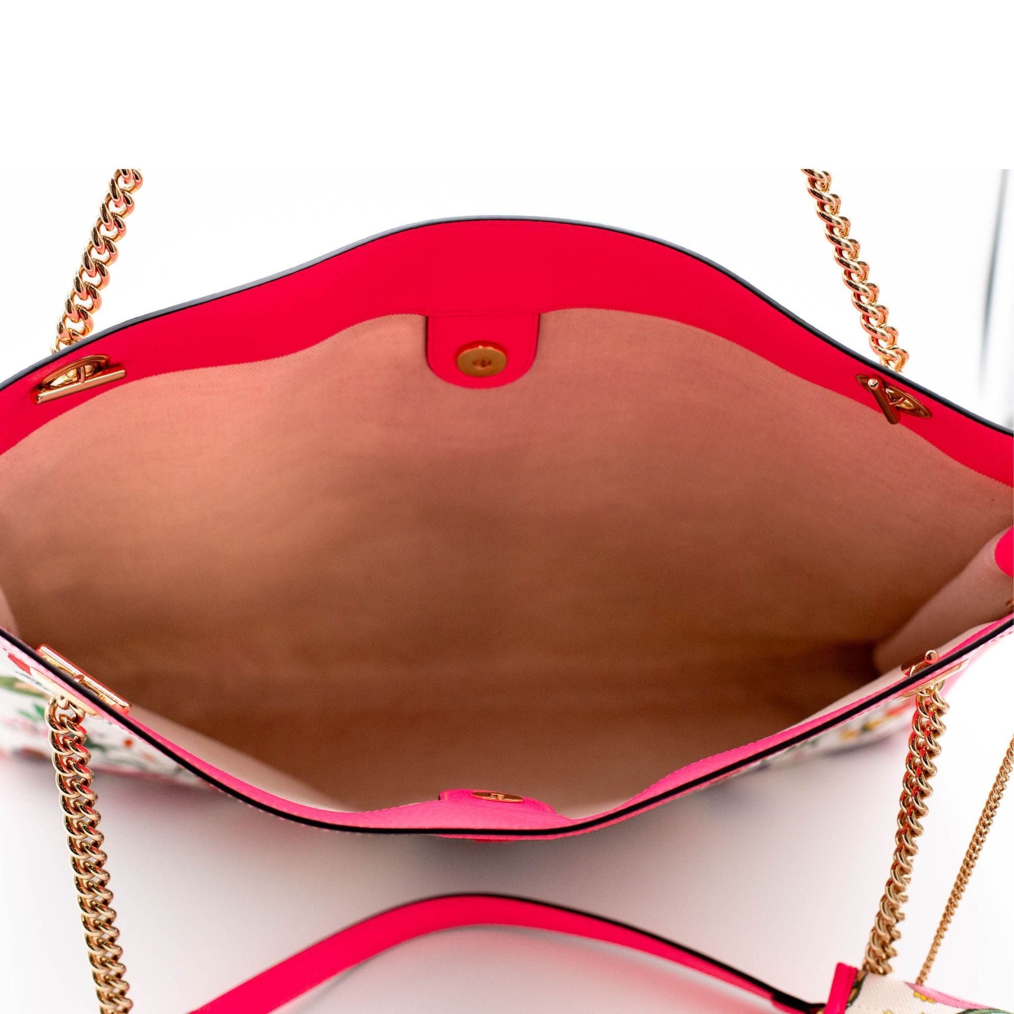 Gucci Pink Floral Rajah Tote - Large - SOLD