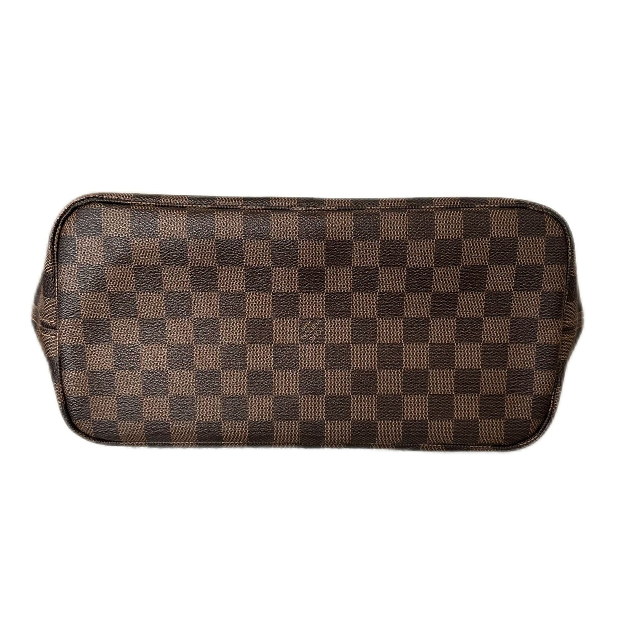 Louis Vuitton Damier Ebene Neverfull MM w/ Pouch - Rose interior
