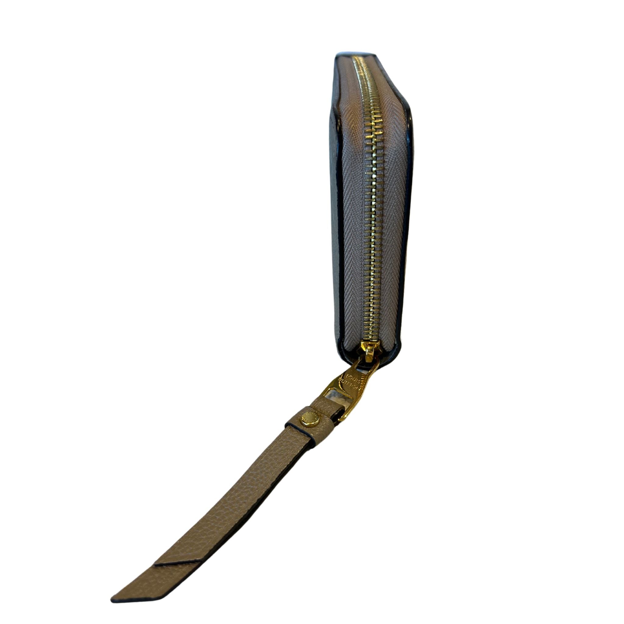 Louis Vuitton Monogram Empreinte Zippy Wallet - Taupe - SOLD