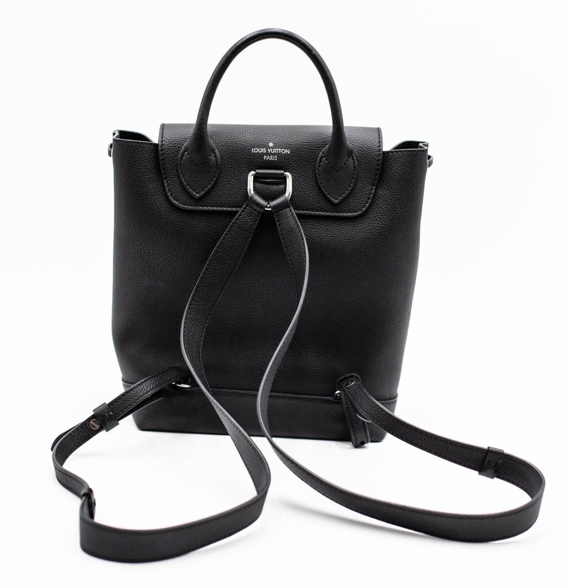 Louis Vuitton - LockMe Backpack - Black Leather - SOLD