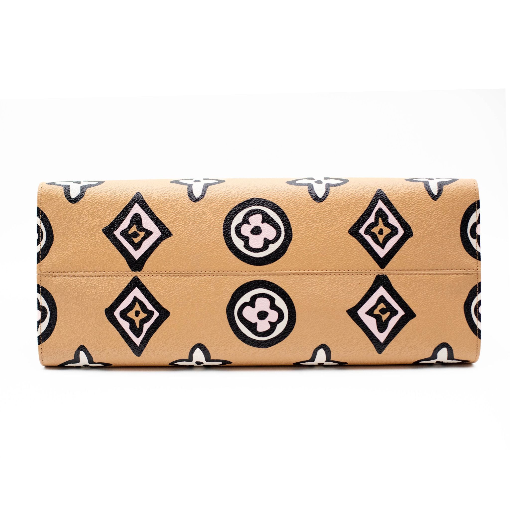 Louis Vuitton On The Go Wild At Heart GM Monogram Canvas Tote Bag - SOLD