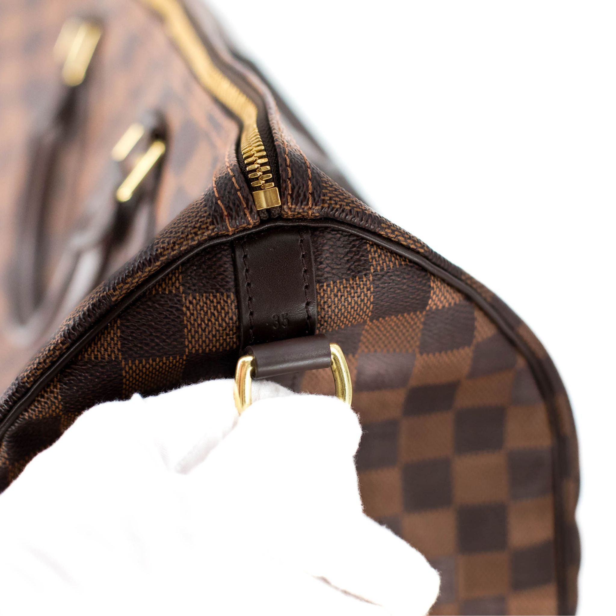 Louis Vuitton Speedy Bandoliére 35 - Damier Ebene Canvas - SOLD