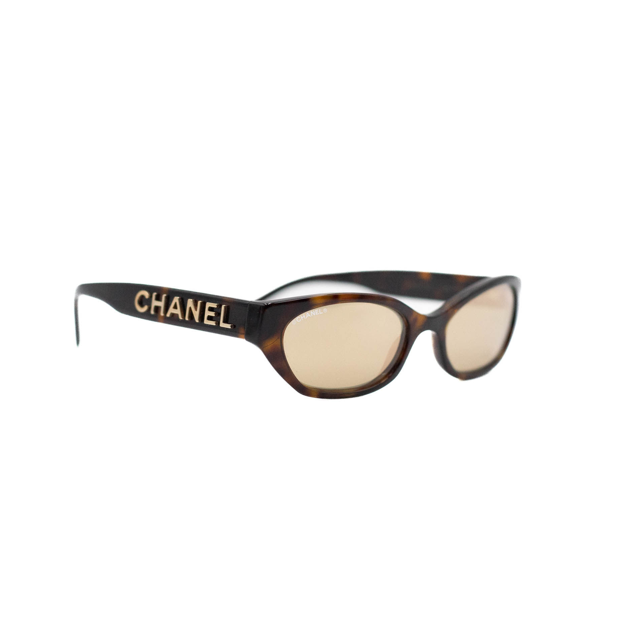 Chanel Rectangle Sunglasses - Tortoise - SOLD