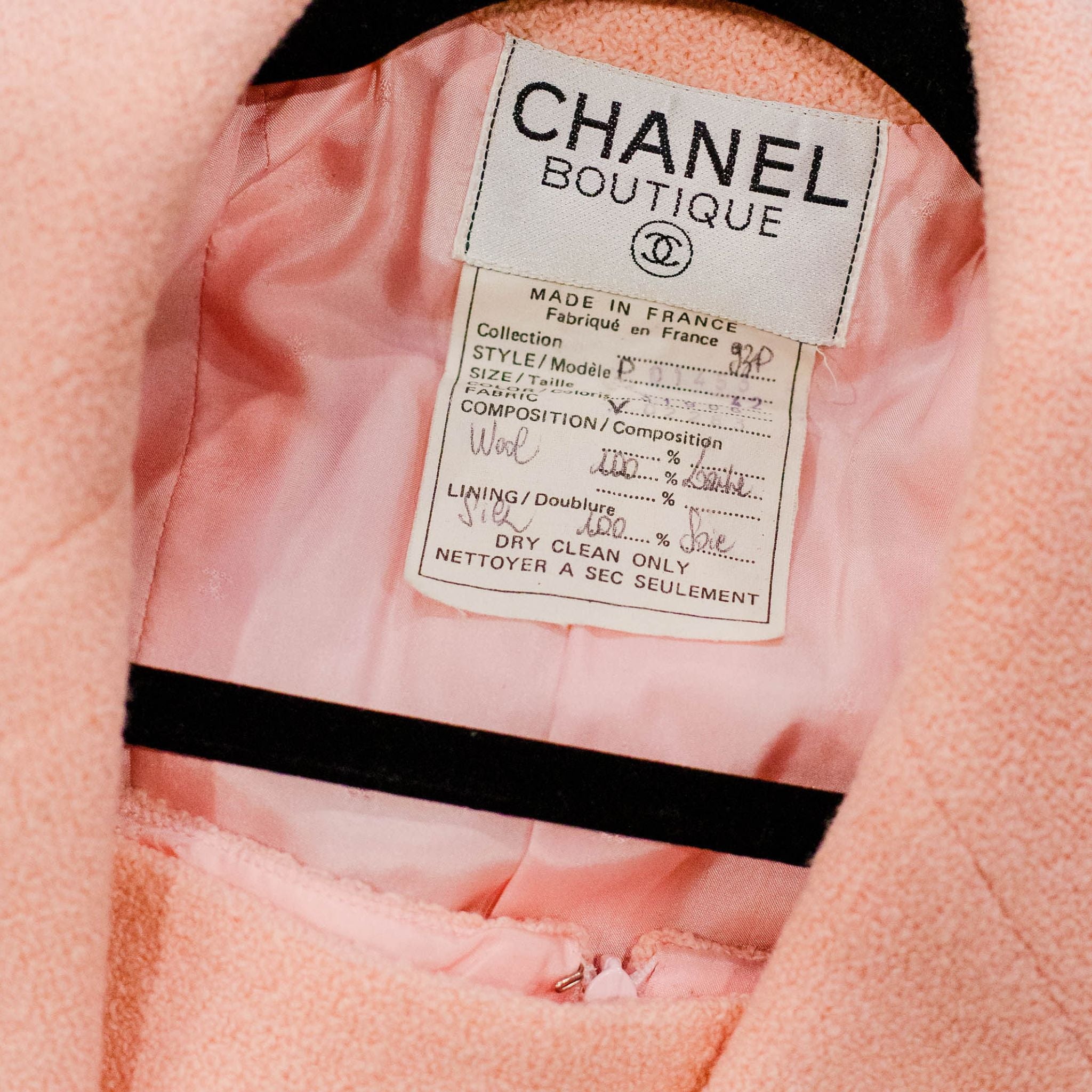 Chanel Pink Bouclé Tailleur Set - Skirt Suit - SOLD