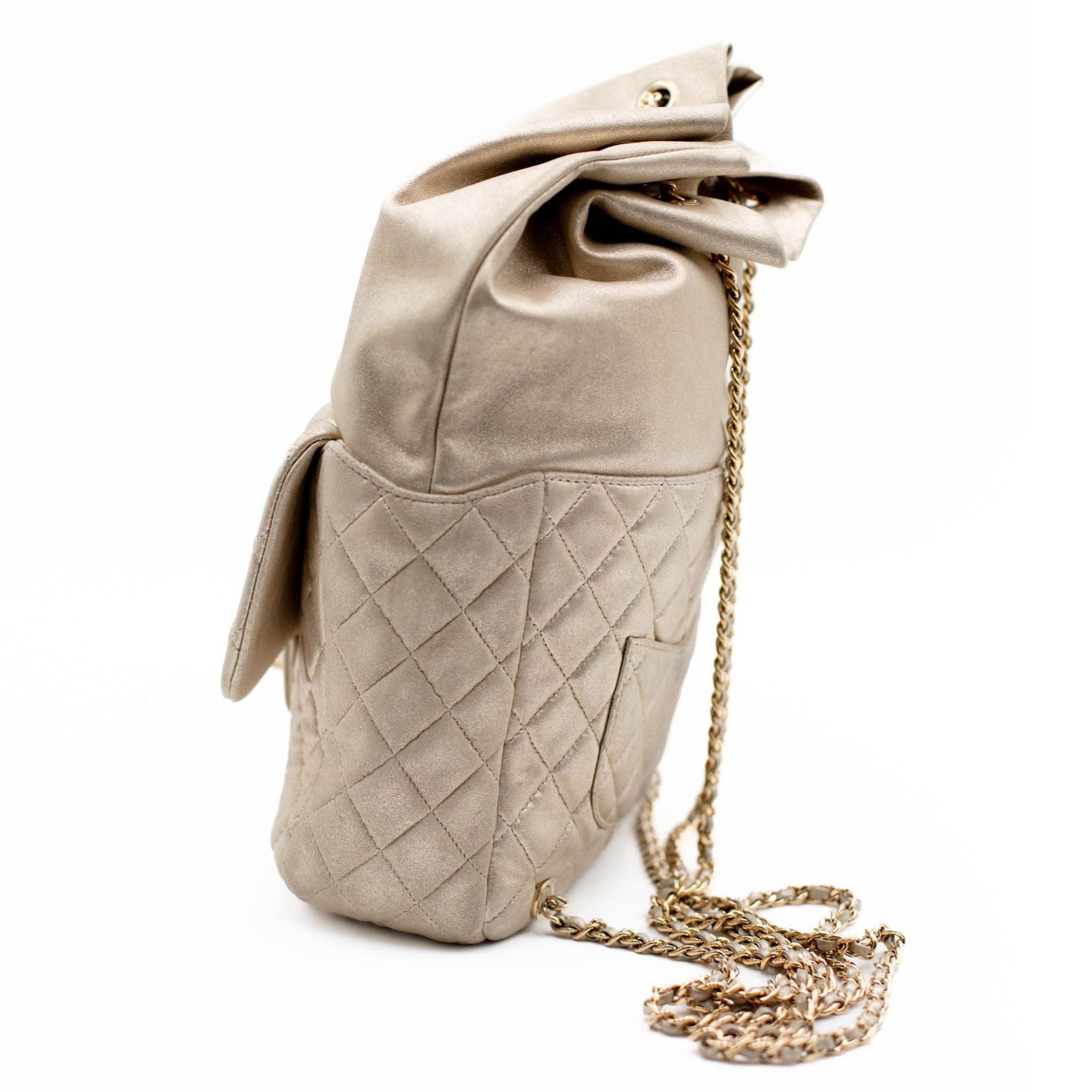 Chanel Seoul Gold Lambskin Backpack