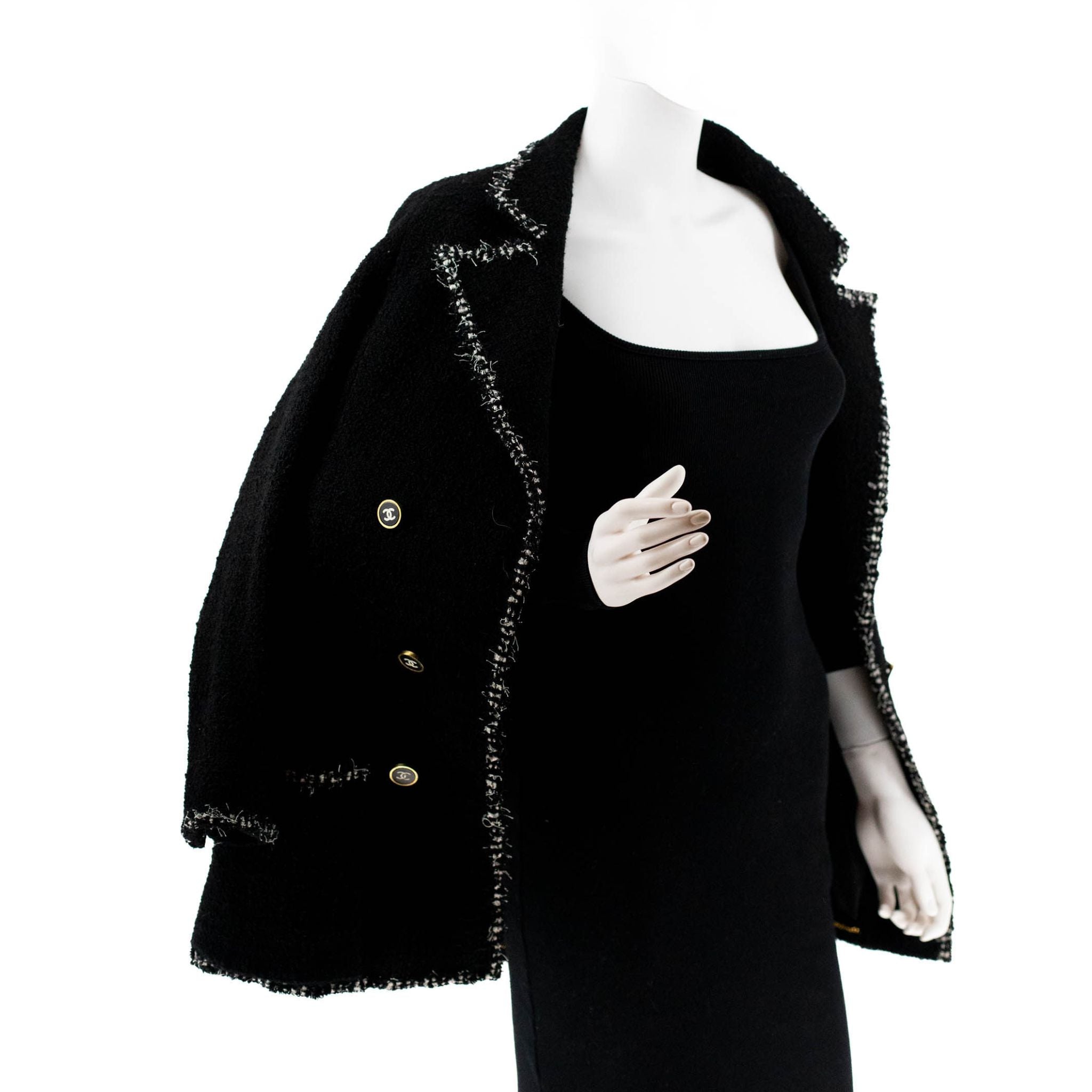 Chanel CC Double Breasted Bouclé Jacket - 1994 Fall Collection - SOLD OUT