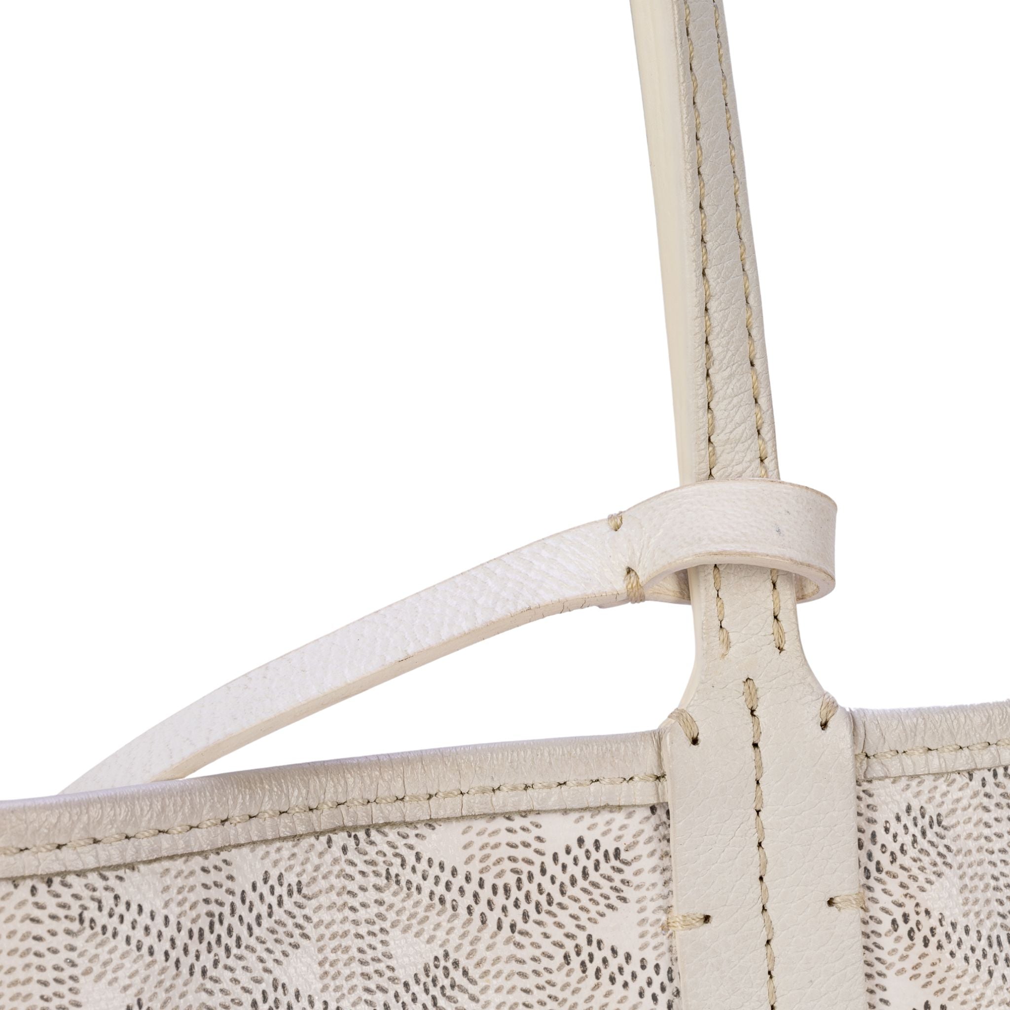 Goyard St. Louis GM Tote with pouch - White