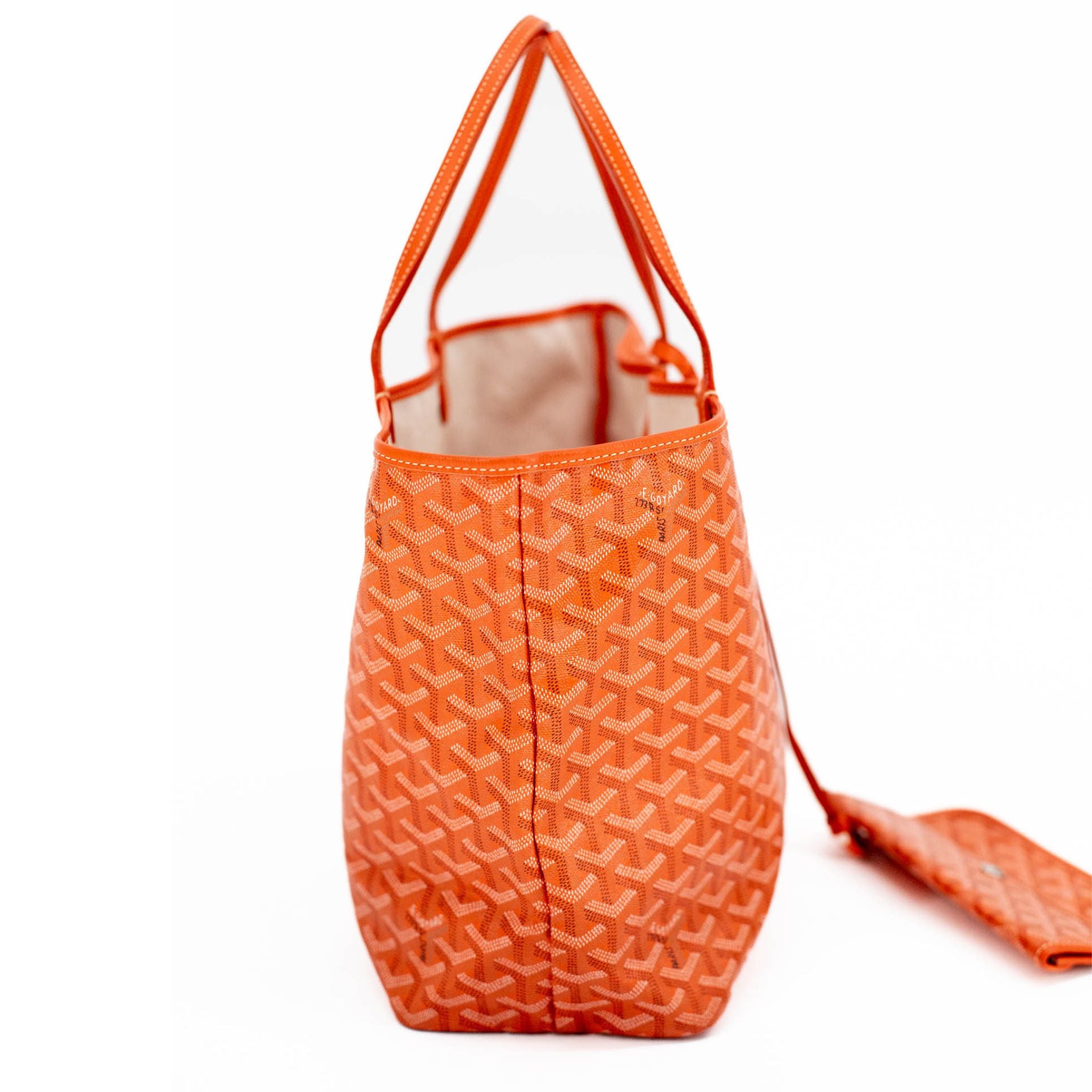 Goyard St. Louis PM Tote w/ pouch - Orange