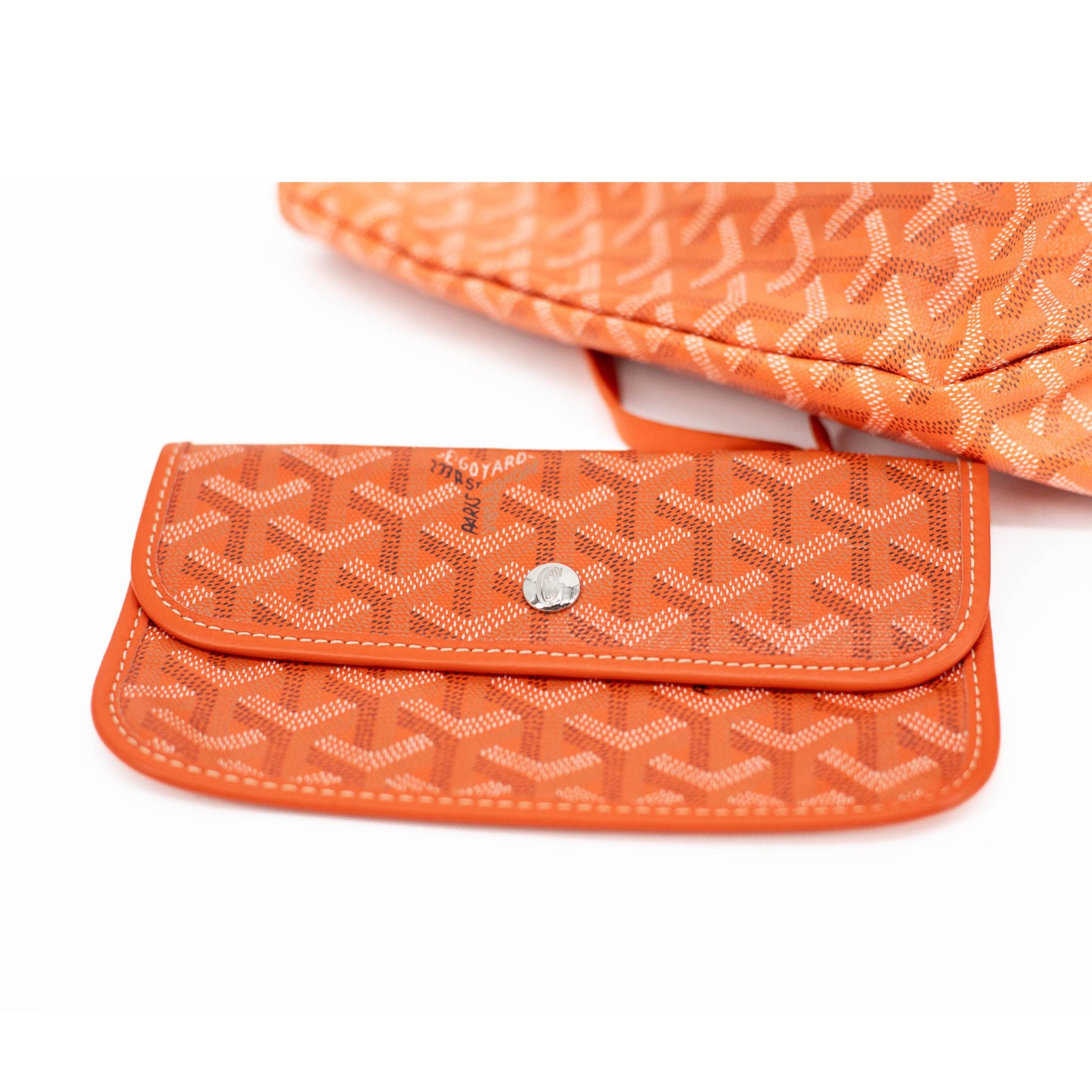 Goyard St. Louis PM Tote w/ pouch - Orange