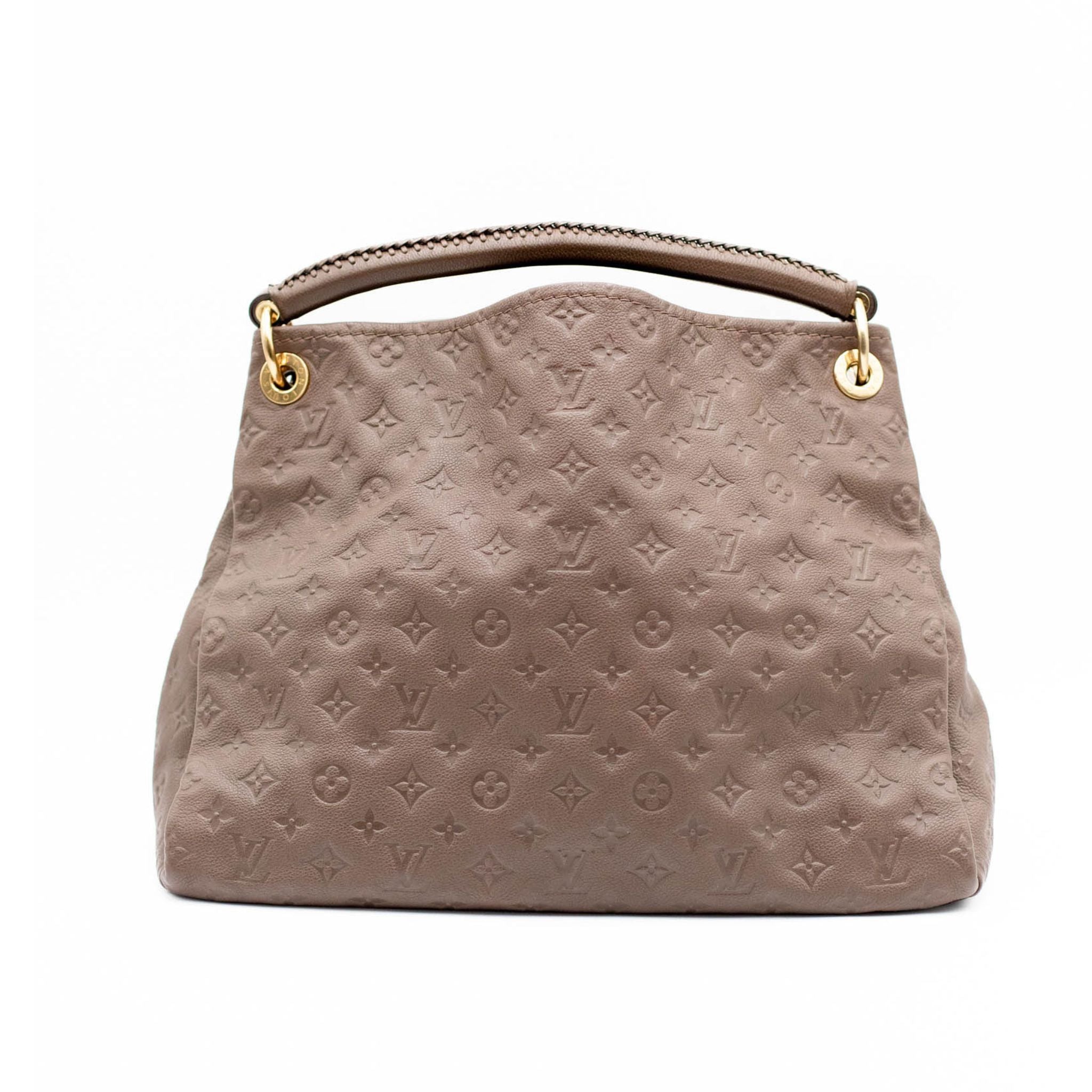 Louis Vuitton Artsy MM Monogram Empreinte Leather - Taupe