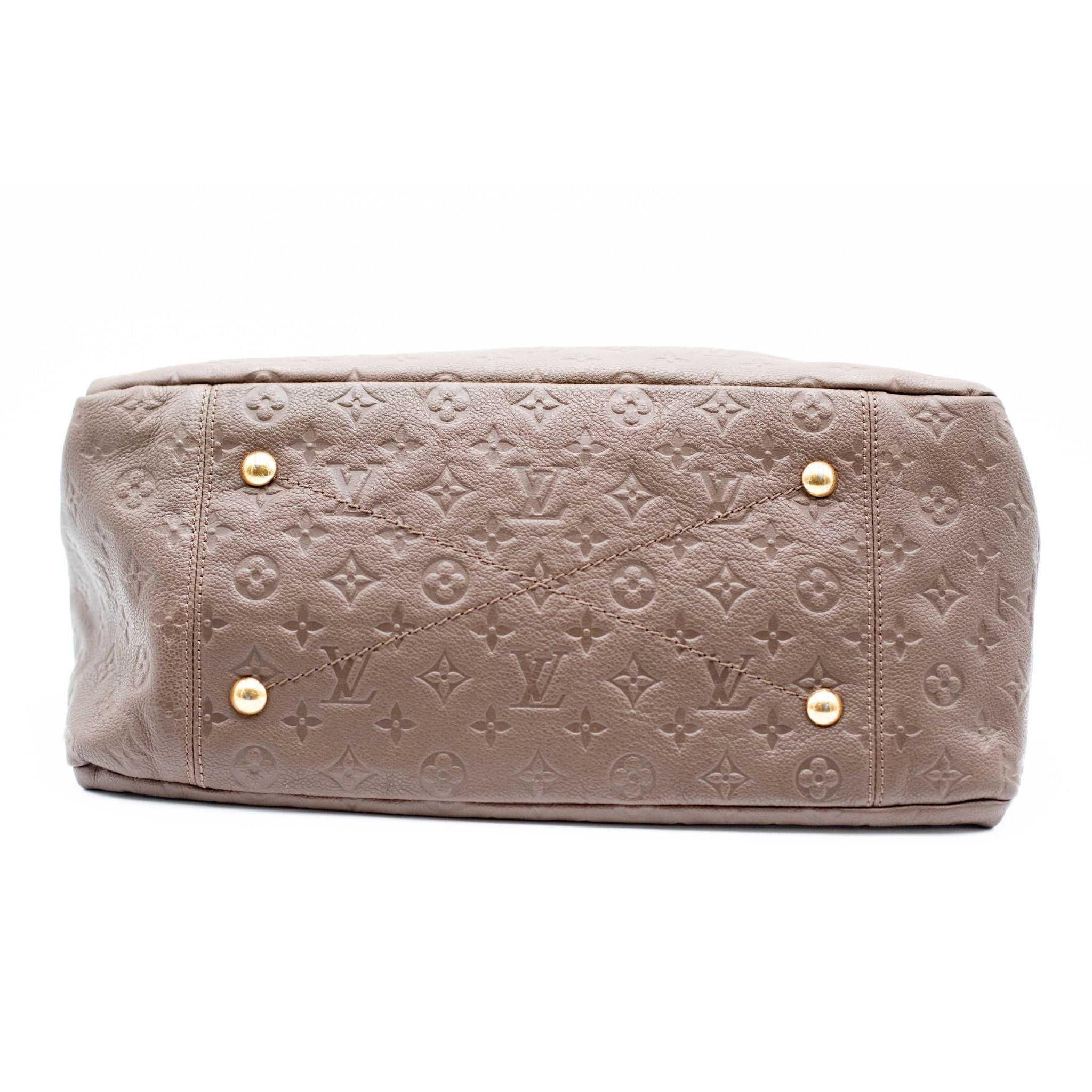 Louis Vuitton Artsy MM Monogram Empreinte Leather - Taupe