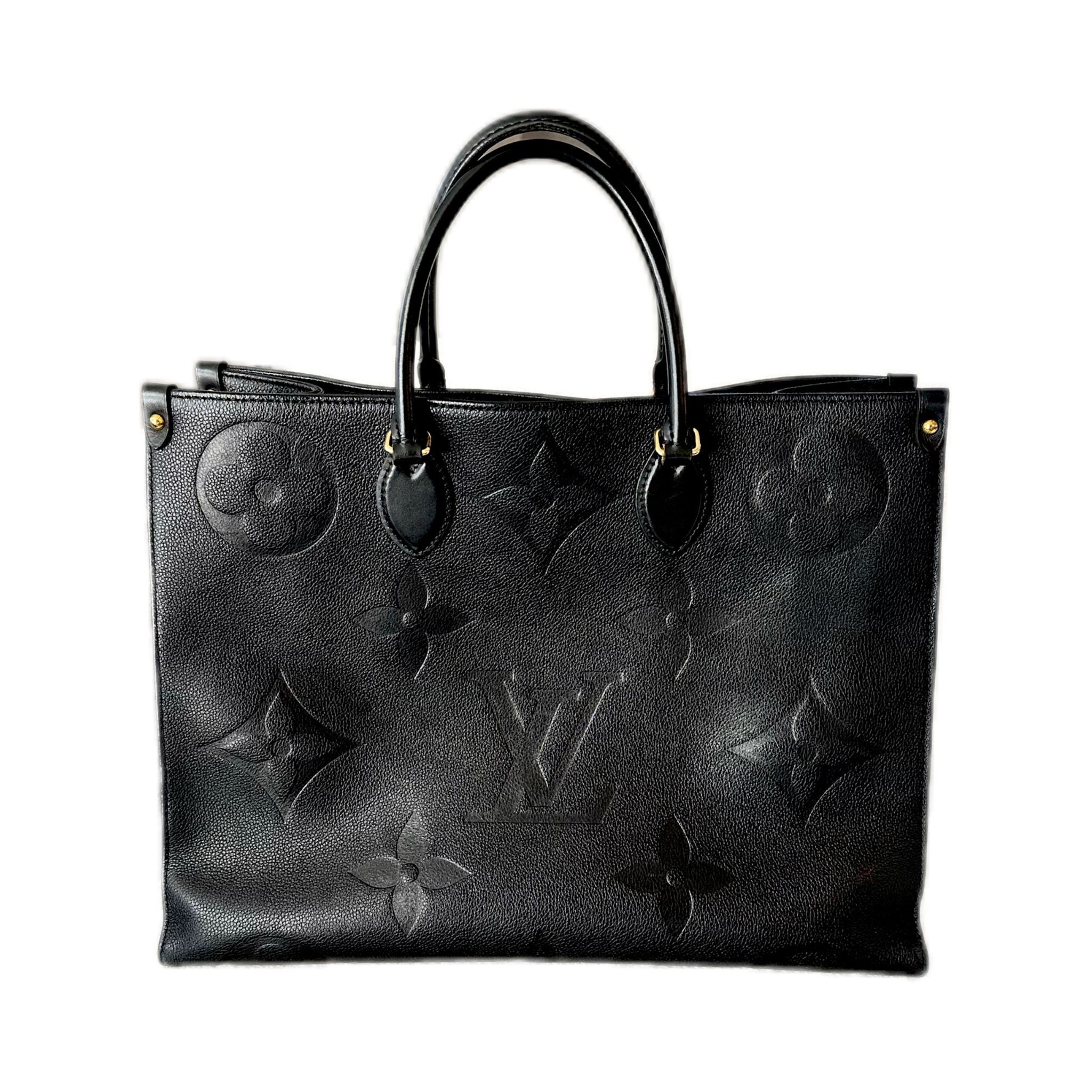 Louis Vuitton Empreinte Monogram Giant OnTheGo MM - Black