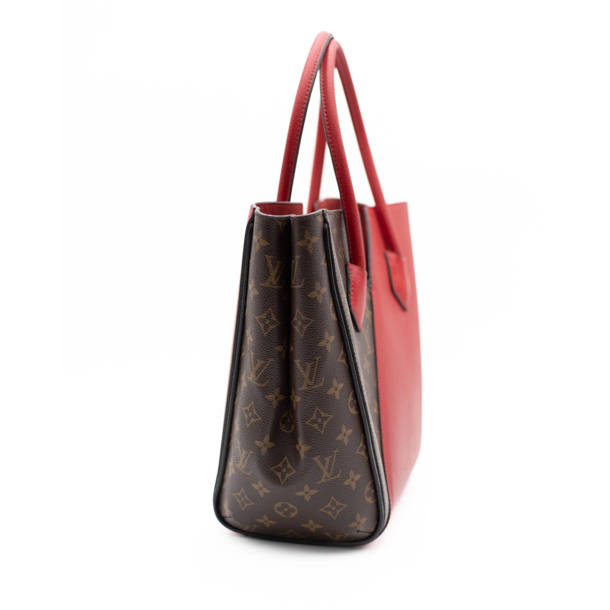 Louis Vuitton Kimono Tote GM - Monogram Canvas & Red Leather - SOLD