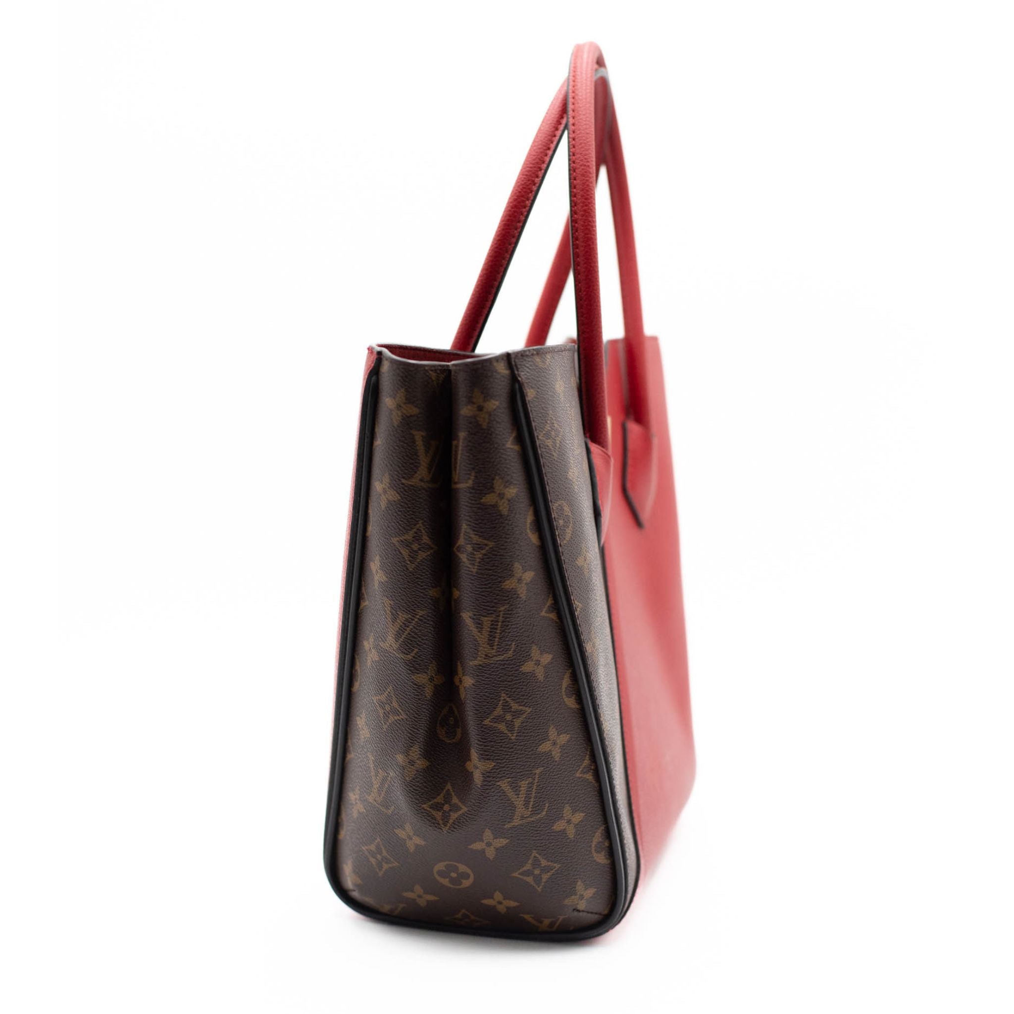 Louis Vuitton Kimono Tote GM - Monogram Canvas & Red Leather - SOLD