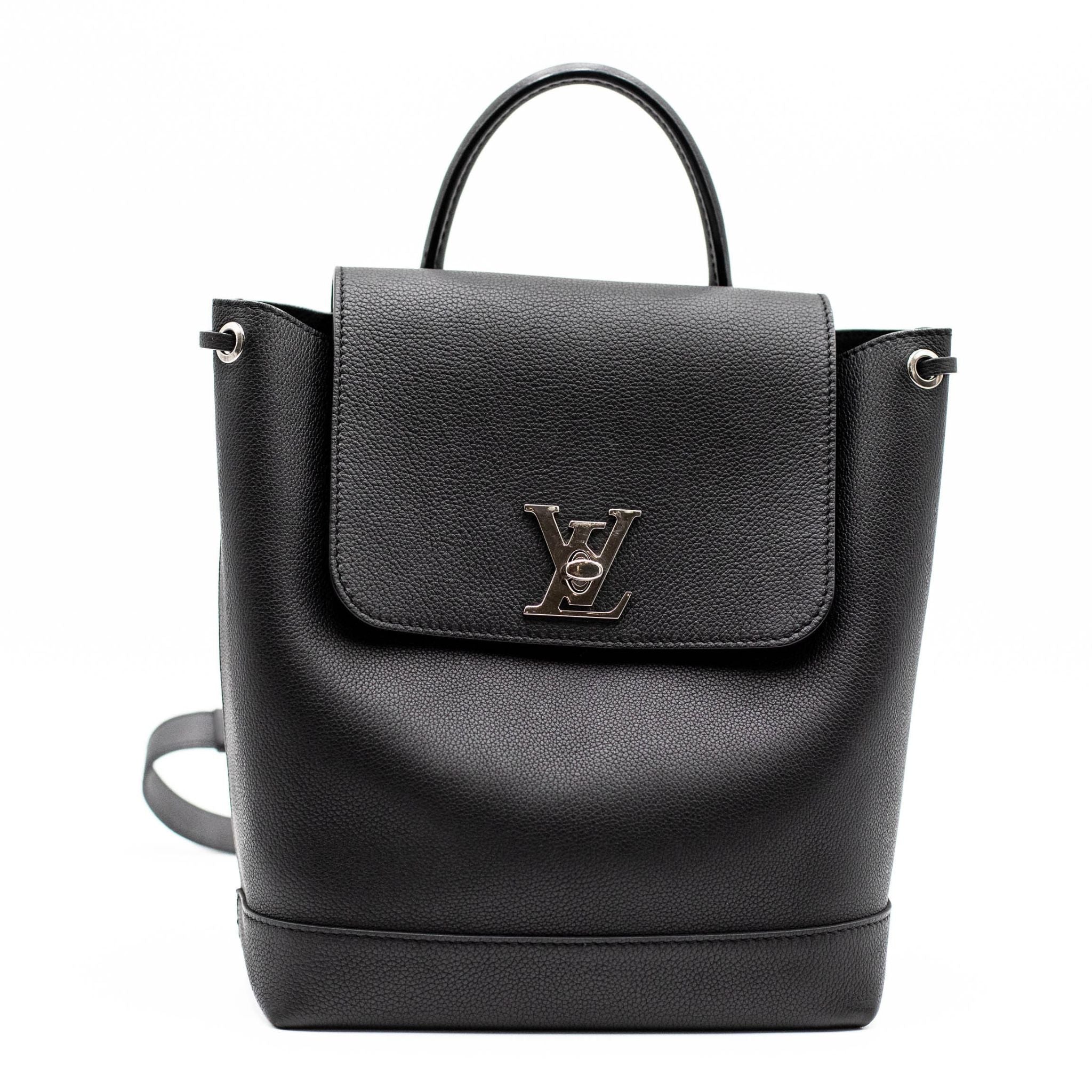 Louis Vuitton - LockMe Backpack - Black Leather