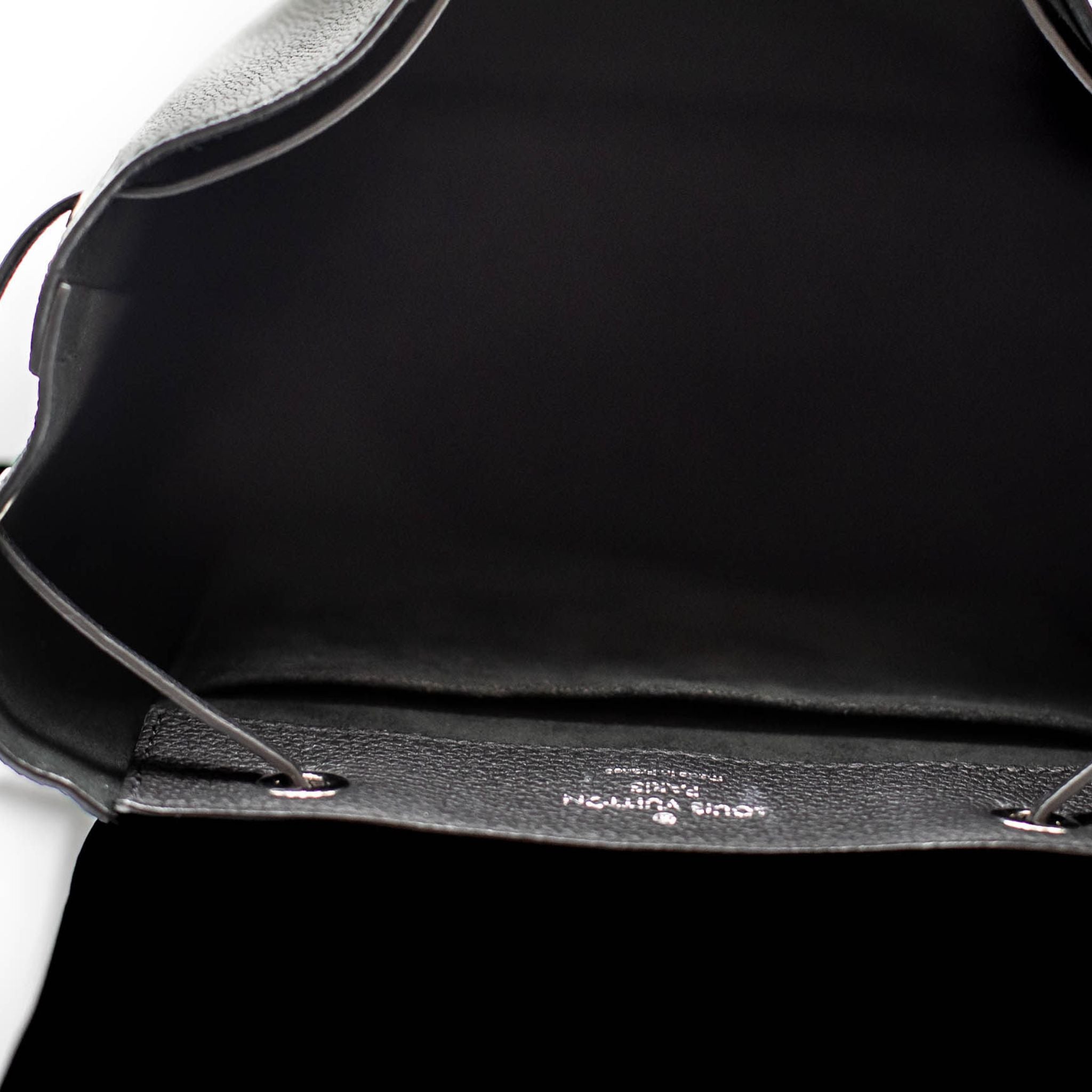 Louis Vuitton - LockMe Backpack - Black Leather