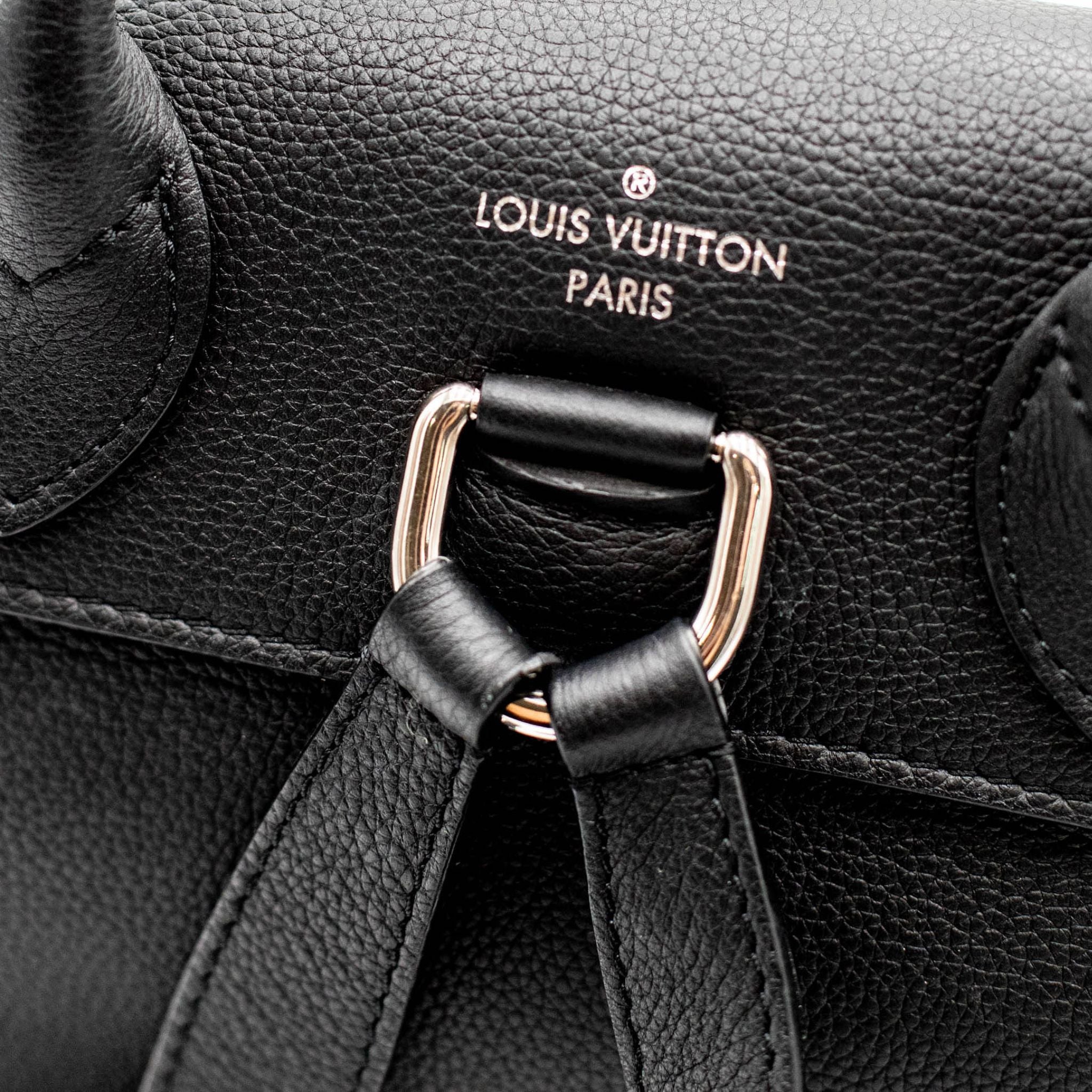 Louis Vuitton - LockMe Backpack - Black Leather