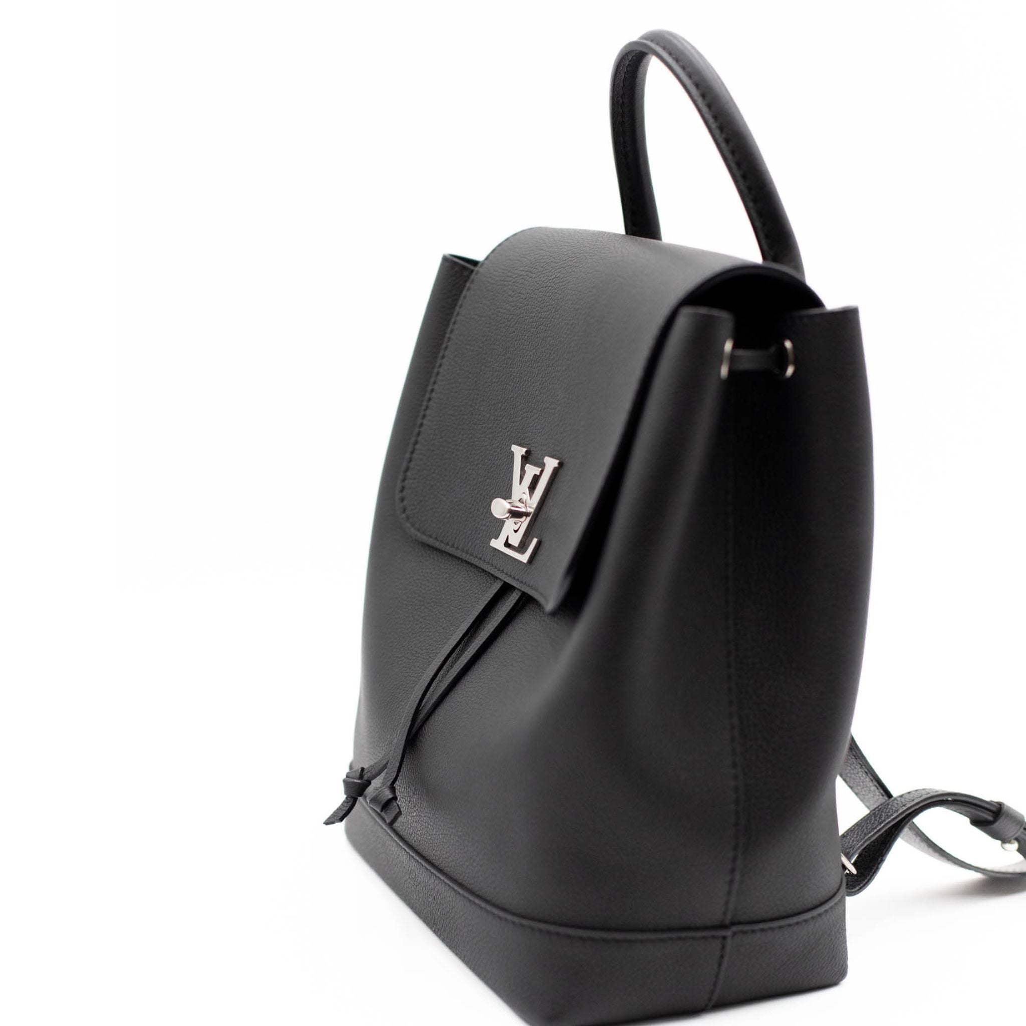 Louis Vuitton - LockMe Backpack - Black Leather