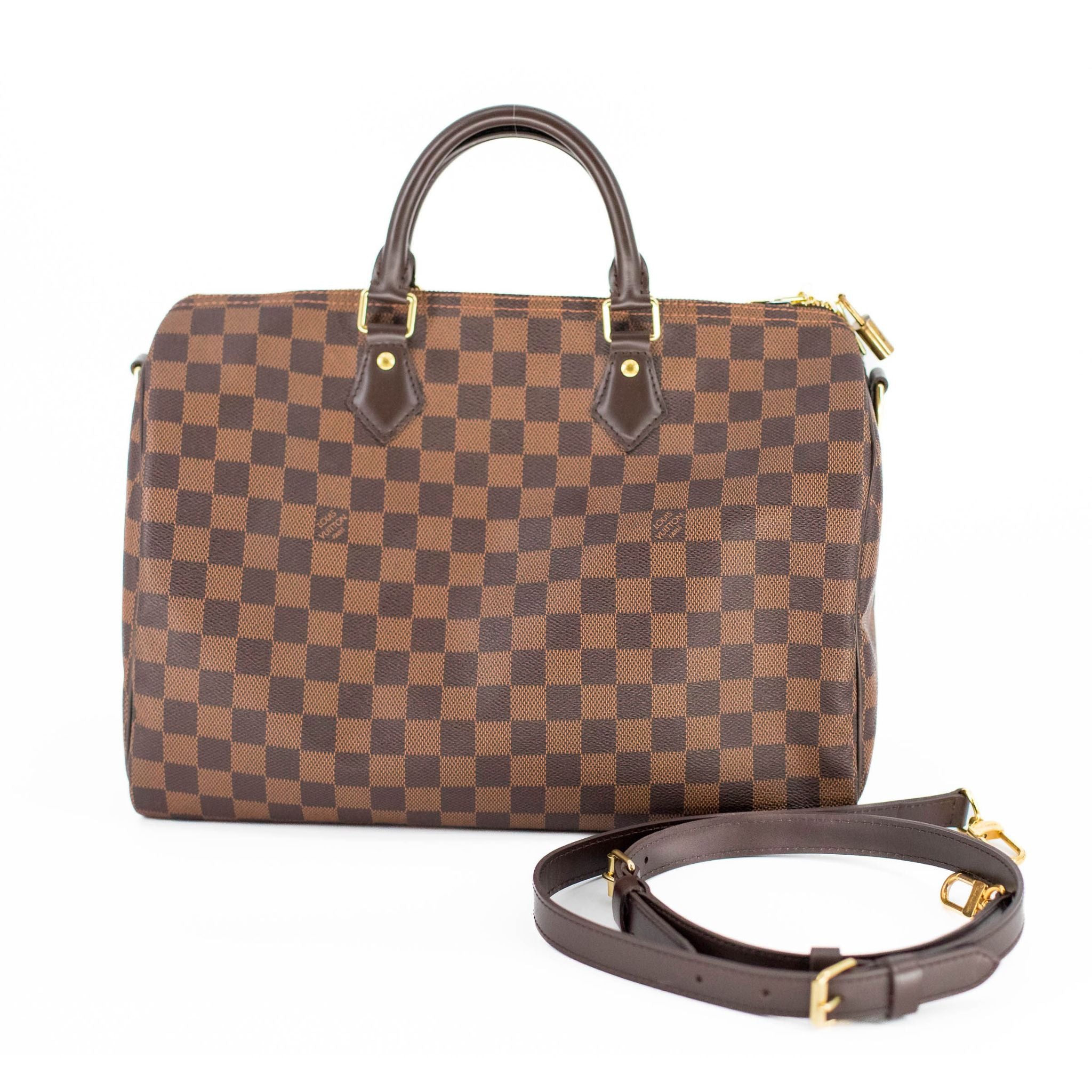 Louis Vuitton Speedy Bandoliére 35 - Damier Ebene Canvas - SOLD