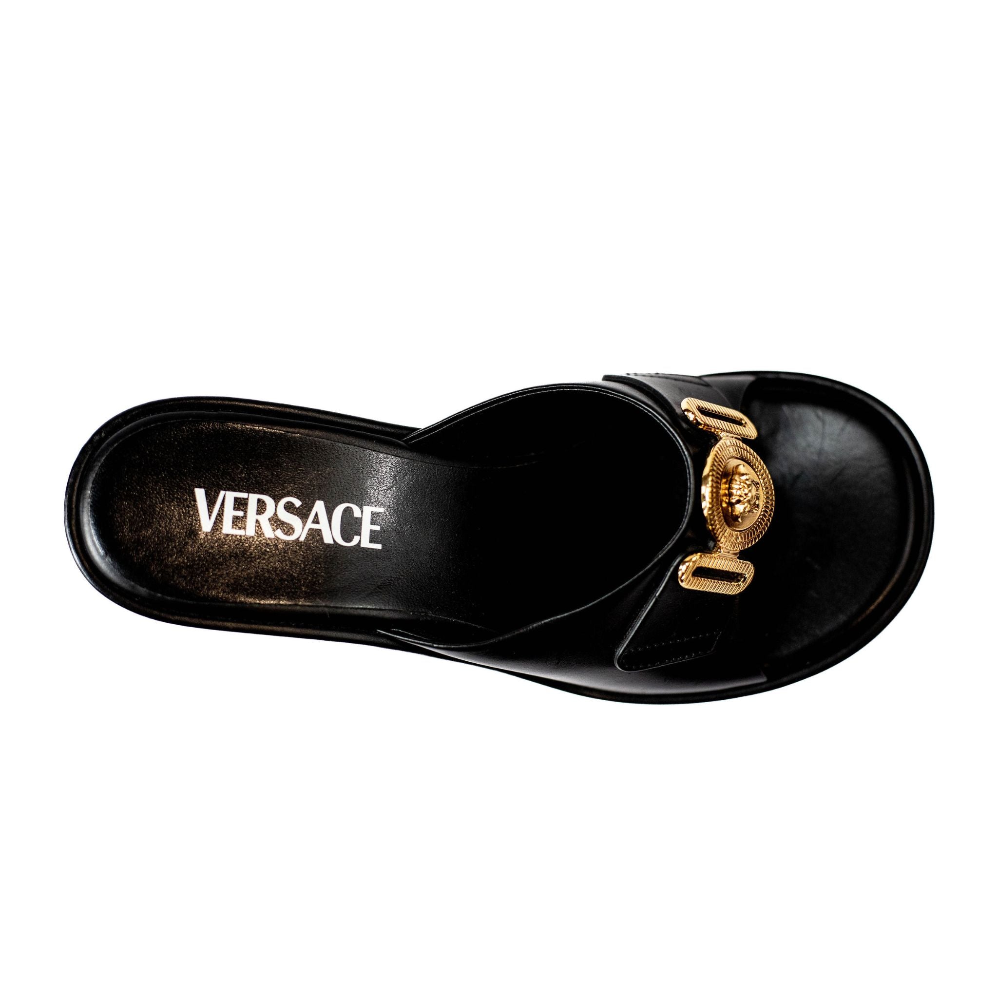 Versace Medusa Biggie Mules -  SOLD